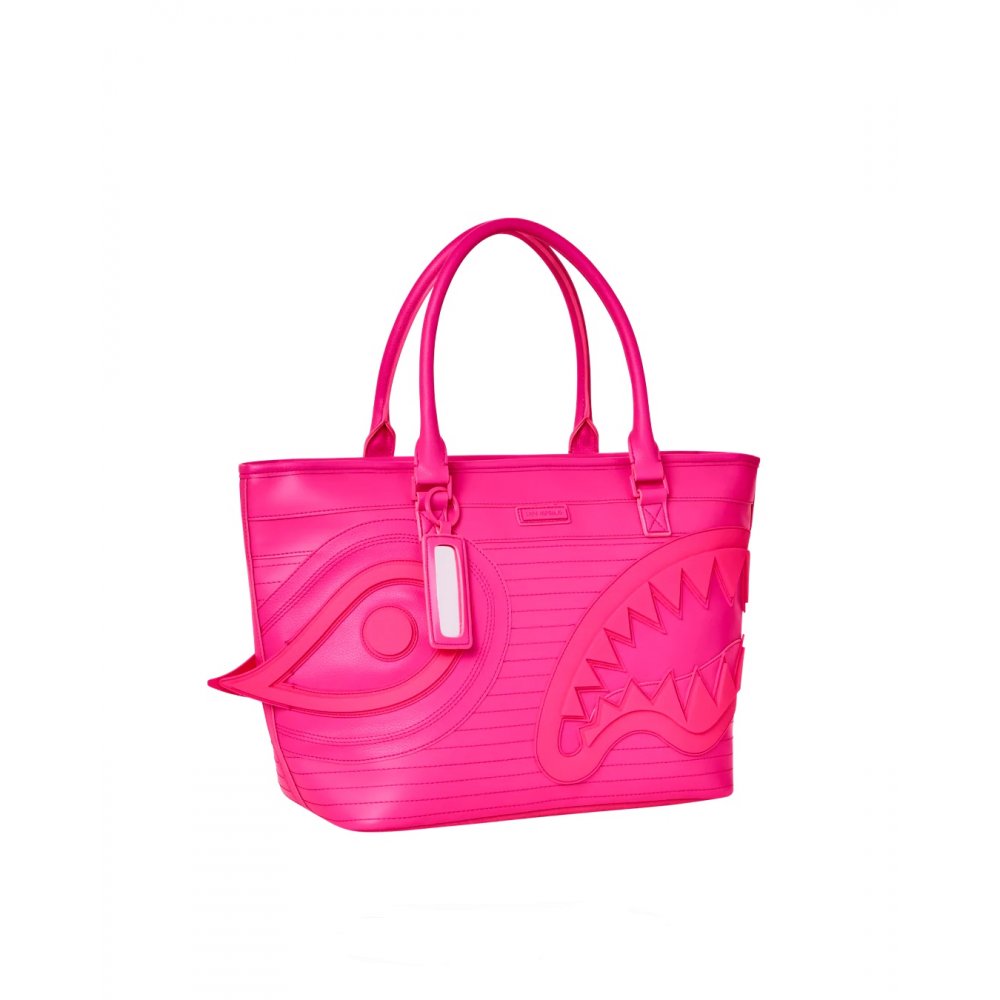Buy Sprayground Insane Asylum Duffle Bag In Pink
