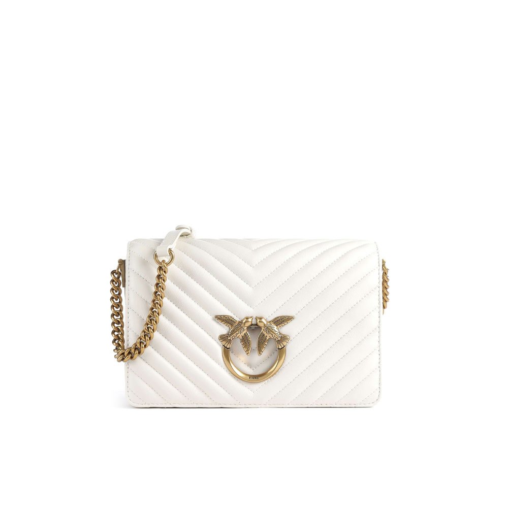 Pinko MARE - Borsa a mano - bianco/giallo/blu/blu 