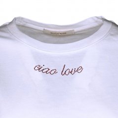 T-Shirt Ciao Love WHITE WISE