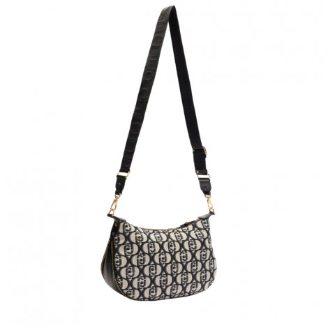 Borsa a spalla jacquard